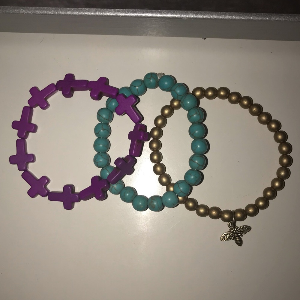 3 Colorful Bracelets